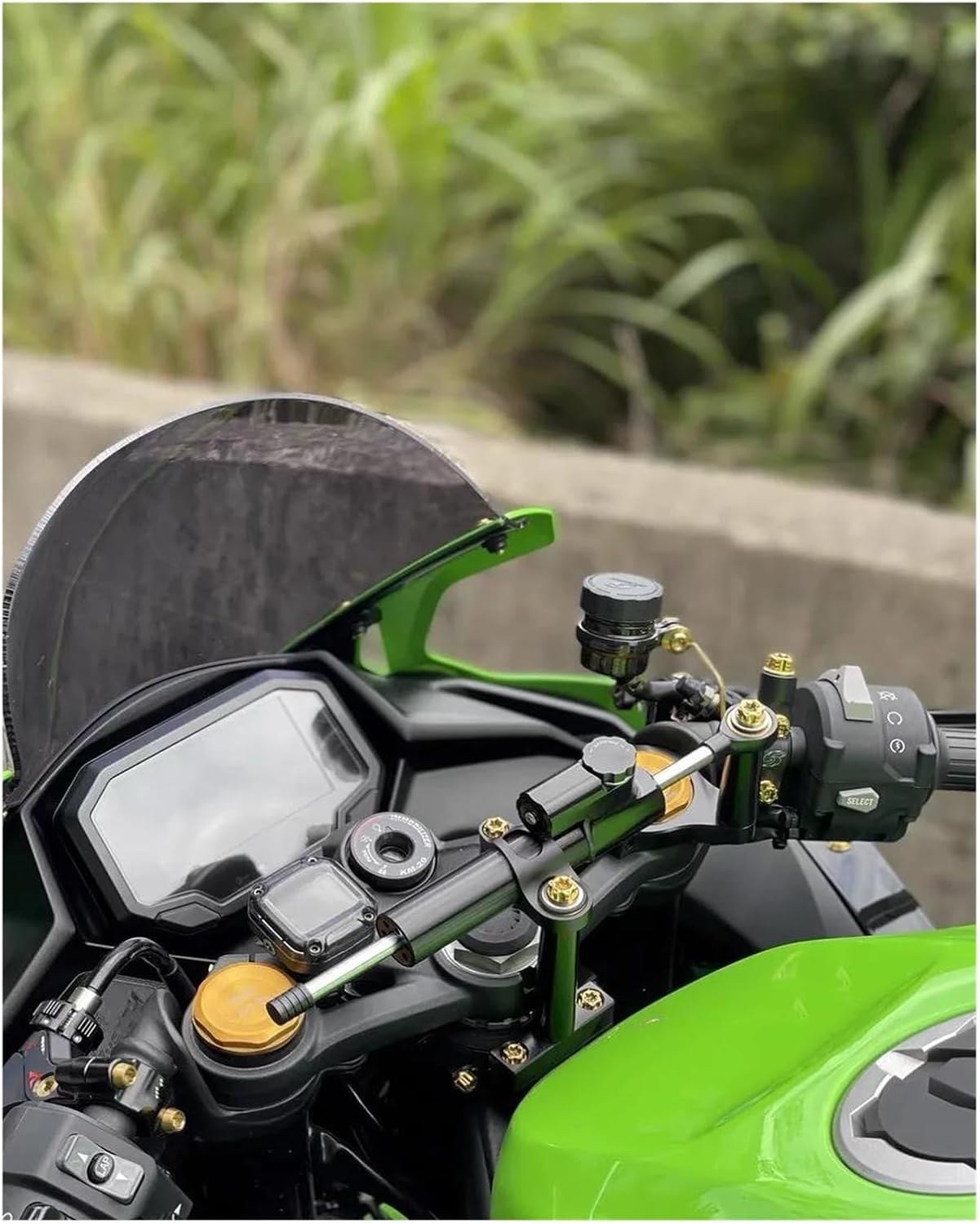 ステアリングダンパースタビライザー カワサキ用 ニンジャ用 ZX636